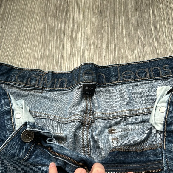 Men’s Calvin Klein Bootcut Jeans - Picture 4 of 10